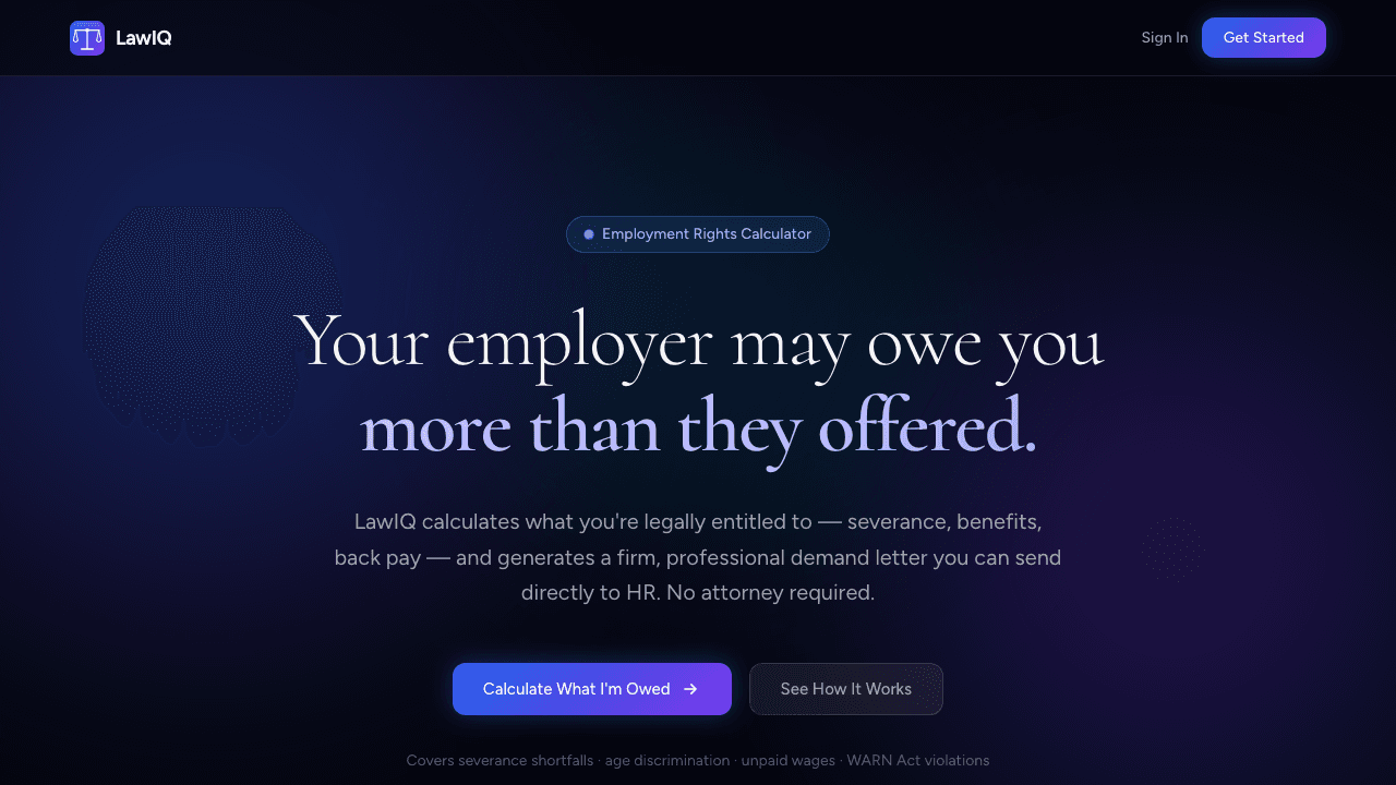 LawIQ screenshot