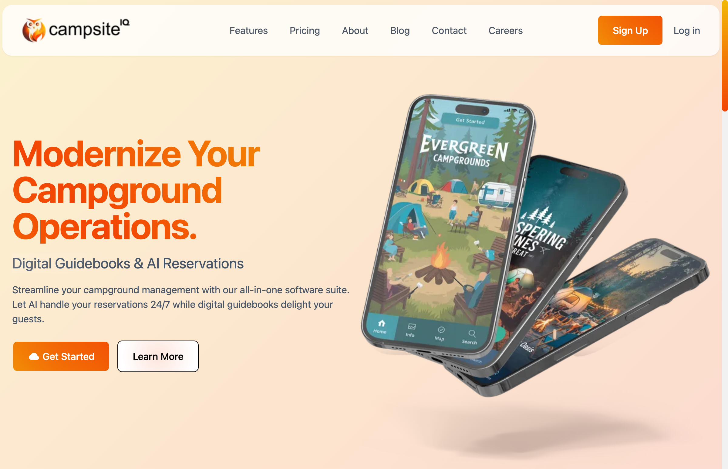 CampsiteIQ screenshot